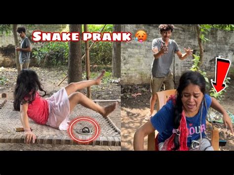 Snake Prank Best Of 2022 Part 2 Ginni Pandey Pranks YouTube