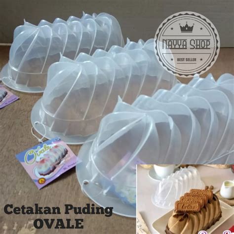 Cetakan Puding Agar Jelly Bentuk Spiral Ovale Lazada Indonesia