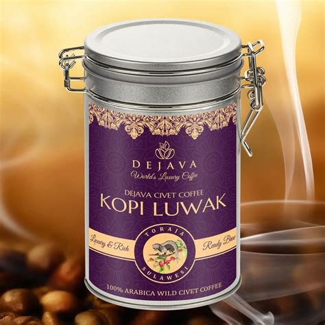 100 Pure Certified SULAWESI TORAJA Wild Civet Kopi Luwak In A Etsy