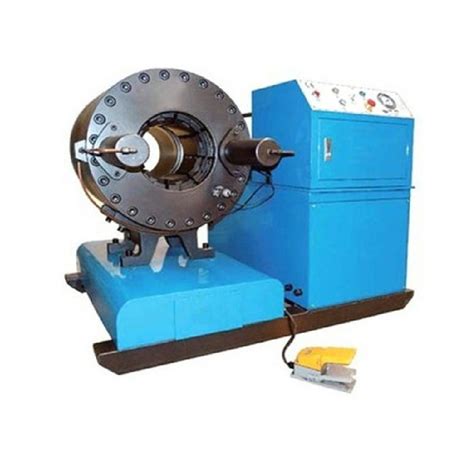 Mild Steel Three Phase Horizontal Pipe Crimping Machine Automation