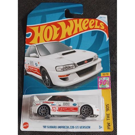 Jual HOT WHEELS 98 SUBARU IMPREZA 22B STI VERSION Shopee Indonesia