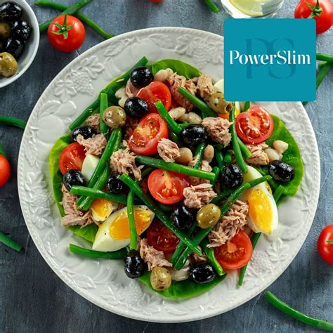 Frisse Tonijnsalade Met Ei Tomaat En Boontjes PowerSlim Fase 3 Gluten