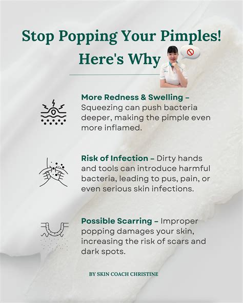 The Hidden Dangers Of Popping A Cystic Pimple Including Permanent Scarring And Deep Tissue Infections Under The Skin