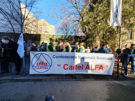 Cartel Alfa Protest La Cotroceni I La Sediile Partidelor Din Coali Ie