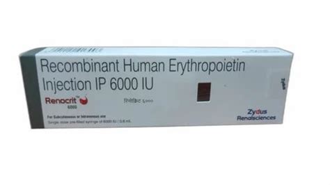 Renocrit 6000 IU Recombinant Human Erythropoietin Injection