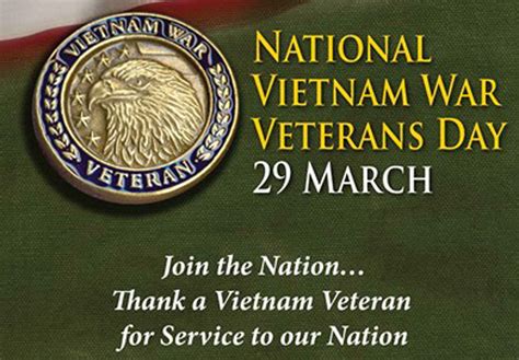 National Vietnam War Veterans Day