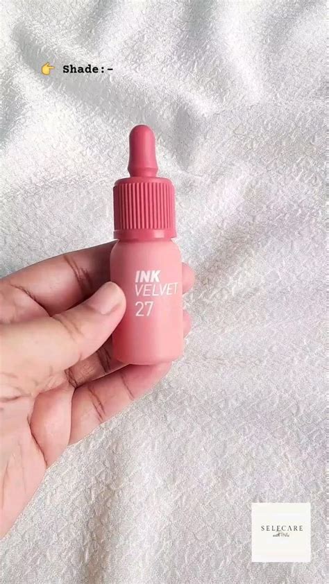 Peripera Ink Velvet Strawberry Nude Peripera Ink Velvet Pink Lips Makeup For Downturned Eyes