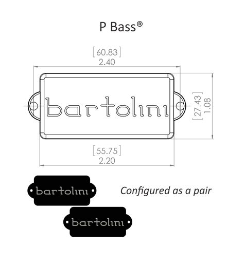 Bartolini Classic Bass P J Split Coil Humcancelling Best Bass Gear