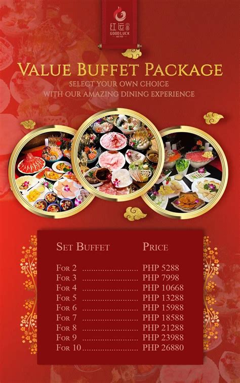 Menu At Good Luck Hot Pot Restaurant Pasay