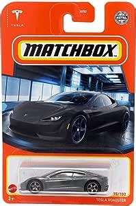 Matchbox Tesla Roadster Coche De Juguete Escala Rojo Unisex Ni Os