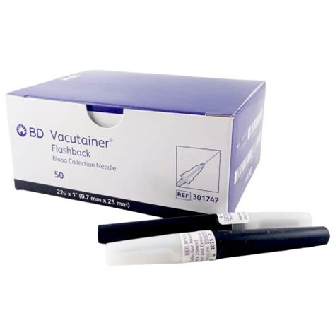 Igła BD VACUTAINER FLASHBACK 22G 0 7 x 25 50 szt MEDIMALL PL Sklep