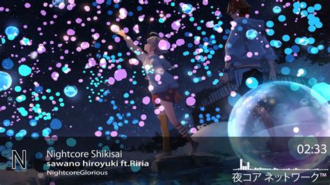 Nightcore Shikisai Sawano Hiroyuki Ftriria Youtube