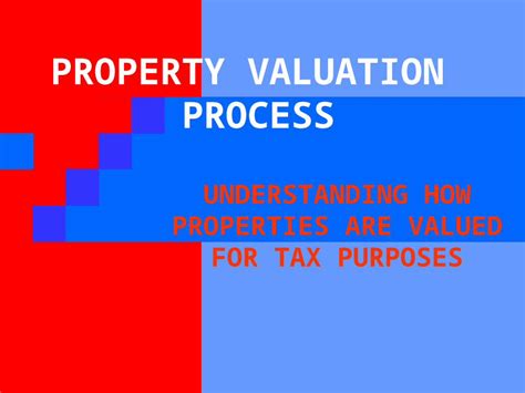 Ppt Property Valuation Process Understanding How Properties Are