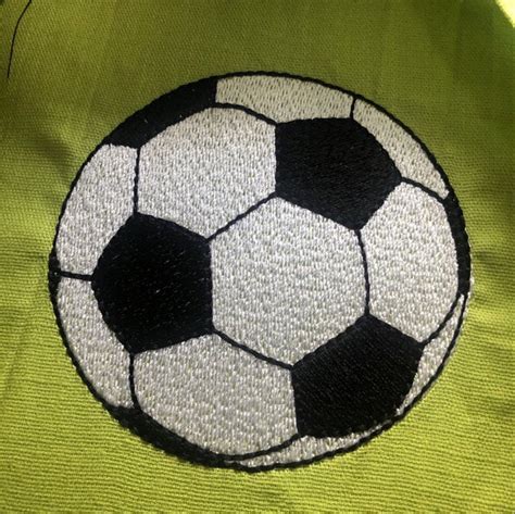 Soccer Ball Embroidery Design Ball Sport Machine Embroidery Etsy