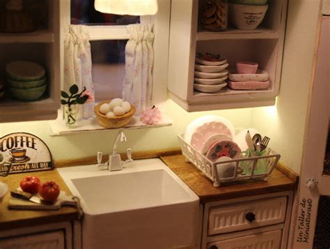 Un Taller De Miniaturas Otra Calida Cocina Another Cozy Kitchen Part