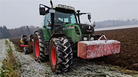 Null Probleme Mit Schneefall Hohen Raps Hat Der Fendt 311 TMS Und