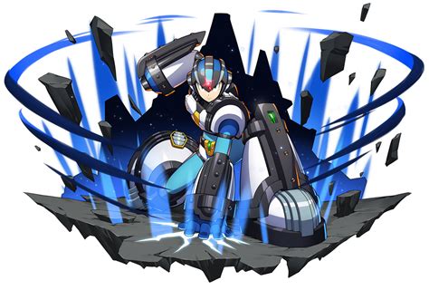 Gaea Armor X Art Mega Man X Dive Art Gallery