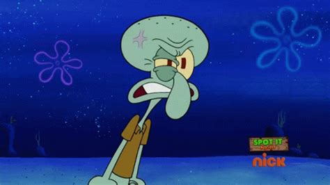 Nickelodeon Squidward GIF - Nickelodeon Squidward Angry - Discover ...