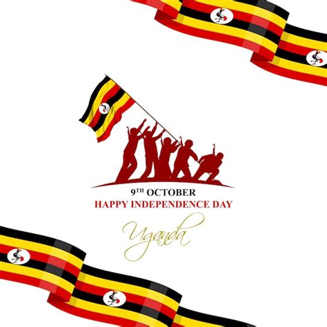 Premium Vector Vector Illustration Of Uganda Independence Day Social