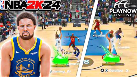 Prime Klay Thompson Hits EVERYTHING In NBA 2K24 Player Control YouTube