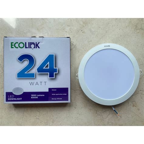 Jual Ecolink Lampu DownLight LED 24 Watt GARANSI 1 TAHUN SUPER TERANG