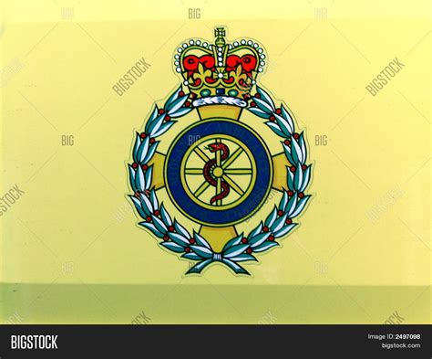 Uk Ambulance Badge Image And Photo Free Trial Bigstock
