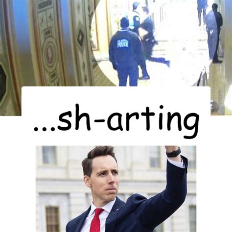 Josh Hawley Running Away Memes Piñata Farms The best meme generator