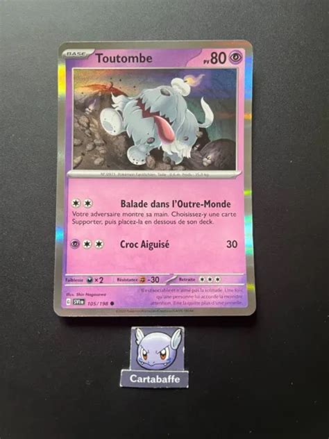 CARTE POKÉMON TOUTOMBE 105 198 Holo Promo EV NEUF EUR 2 85 PicClick FR