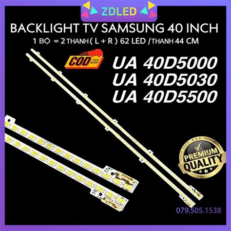 THANH LED TIVI SAMSUNG UA40D5000 UA40D5500 UA40D5030 UA40D5000 40D5500 ...