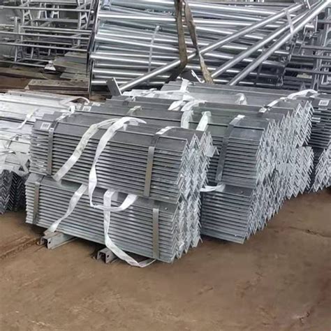 G Hot DIP Galvanized Cutting Length Customized Slotted Angle Bar China Galvanized Angle Bar