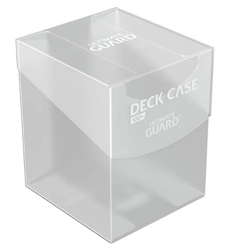 Ultimate Guard Deck Case 100 Standard Size Transparente Stickerpoint