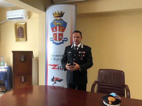 L Aquila Si Insedia Il Nuovo Comandante Provinciale Dei Carabinieri