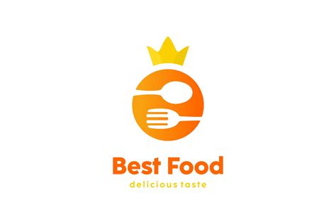 Best Food Logo King Food Design Graphic By Artkulo Creative Fabrica