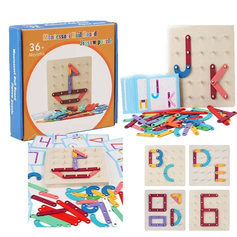 Drewniana Uk Adanka Montessori Tablica Puzzle Norimpex Sklep Empik