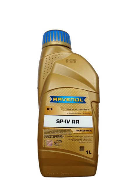 Купить Трансмиссионное масло RAVENOL ATF SP-IV Fluid RR (1л): цена ...