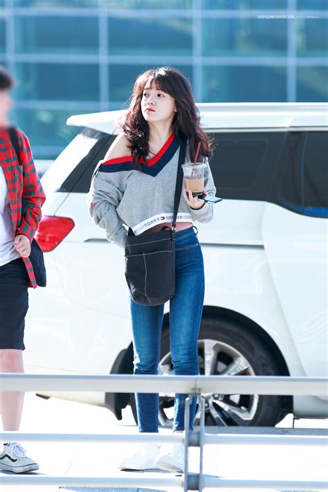 신지민닷컴 170901 Aoa 지민 인천국제공항 And 홍콩국제공항 출입국