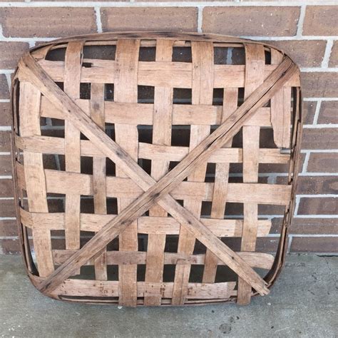 Antique Tobacco Basket Chairish
