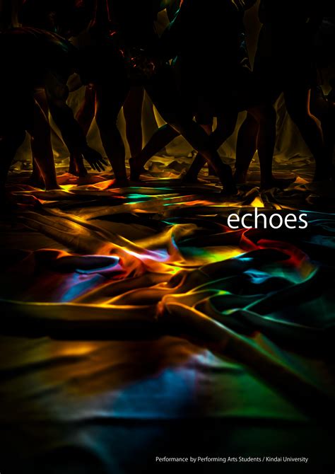 舞台芸術専攻33期舞踊創作演習1・2公演 『echoes』 Event 近畿大学 文芸学部・大学院 総合文化研究科