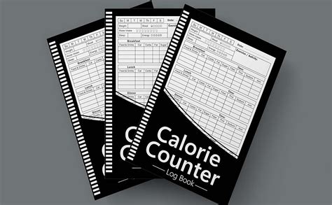 Calorie Counter Log Book Daily Nutrition Intake Tracker Of Your Meals