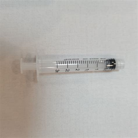 Luer Lock Syringes Concentric Sterilized By Eo Three Parts Ml For