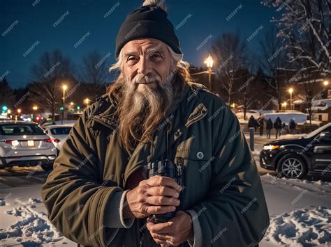 Premium Photo Homeless Men On The Street