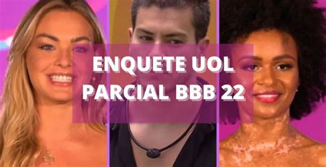 Enquete UOL Parcial Do BBB 22 Indica Quem Sai Hoje 15 2 DCI