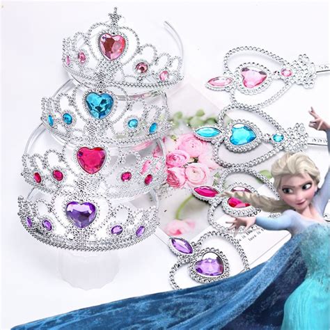 Jual Princess Kesli Set Mahkota Dan Tongkat Elsa Frozen Aksesoris