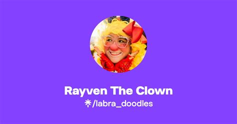 Rayven The Clown Instagram Facebook Tiktok Linktree