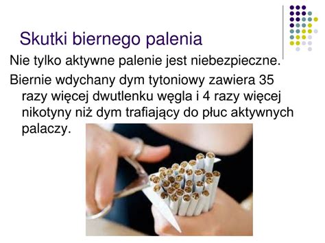 Ppt Dlaczego Nie Warto Zaczyna Przygody Z Paleniem Papieros W