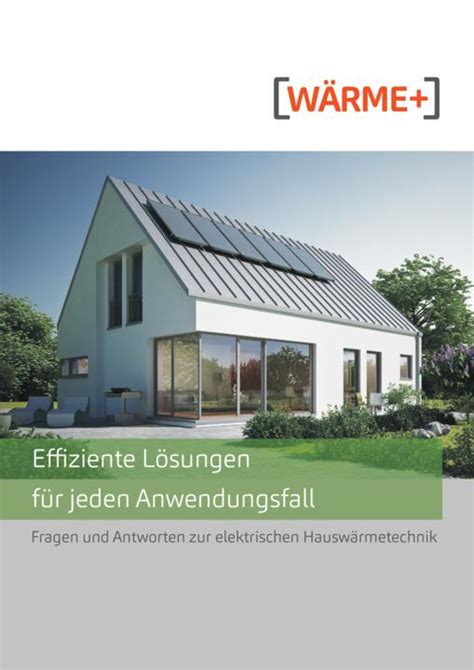 Elektrische Hauswärmetechnik elektro net