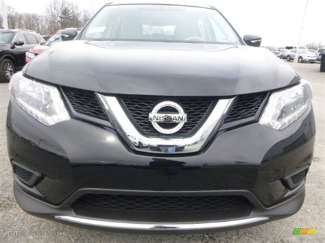 2015 Super Black Nissan Rogue S Awd 102222495 Photo 8