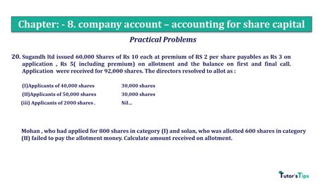 Question 20 Chapter 8 Of 2 A T S Grewal 12 Class Tutor S Tips