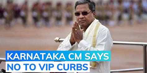 Siddaramaiah Asks Police To Remove Zero Traffic Protocol For Him In