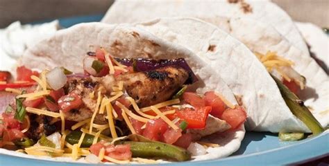 Chicken Fajitas Prepared On The Grill Have A Great Smoky Flavor This Recipe Calls For